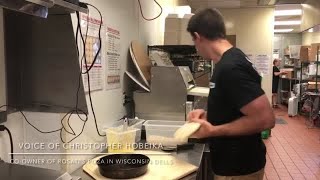 WATCH NOW Baraboo couple reopen Rosati’s pizza franchise location in Wisconsin Dells [upl. by Winikka654]