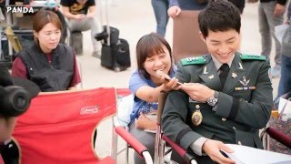 Descendants Of The Sun Behind The Scenes [upl. by Desdamonna992]