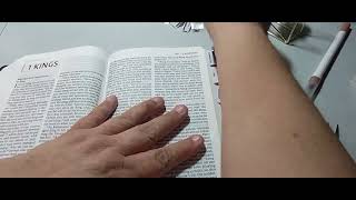 Removing My Bible Tabs in Zondervan NIV Bible [upl. by Hett769]