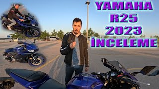 Yamaha R25 2023  inceleme [upl. by Dammahum]