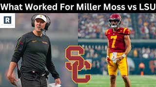 Miller Moss Put On A CLINIC vs LSU  USC Football [upl. by Libyc204]