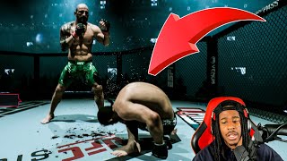 Ranked Opponent Gets Literally Folded… How I Feel About The Grappling System in UFC5 [upl. by Pfister]