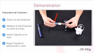 Comprendre le diabète gestationnel  Vidéo 6 Linsuline  Méthode dinjection [upl. by Fritze]