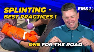 Splinting best practices  One for the Road [upl. by Arualana]