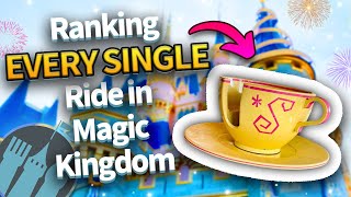 Ranking EVERY SINGLE Ride in Magic Kingdom [upl. by Enieledam]