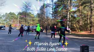 BOTH SIDES LINE DANCE MARVIN BYARS [upl. by Barfuss]