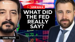 FED Day Powell Surprisingly Sheepish  Live with Lobo Tiggre [upl. by Ahsier]