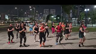 Zumba dance fitness lovers AUHADZDF by Coach Joyce [upl. by Ahsenahs]