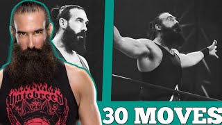 Top 30 Moves of Brodie Lee Luke Harper [upl. by Pfister512]