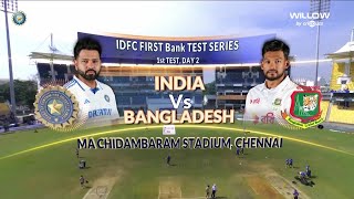 Day 2 Highlights 1st Test India vs Bangladesh  Day 2 1st Test IND VS BAN [upl. by Chadbourne]