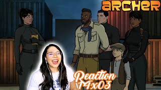 Archer REACTION  14x03 [upl. by Friend]