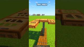 Picnic table in Minecraft [upl. by Urana437]