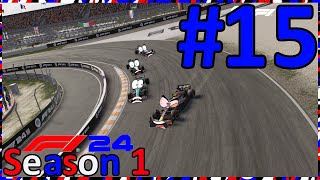 WHAT ARE YOU DOING THERE MAX  F1 24 VCARB Career Mode 15 Season 1 Dutch GP [upl. by Aggri]