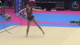 Takhmina IKROMOVA UZB Hoop Qualification RGI SENIOR Grand Prix Marbella 2024 [upl. by Apgar]