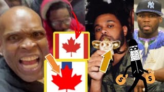 50Cent Robbed❗ Did Drake vs Kendrick Lamar really Become Canada Toronto vs West Coast⁉️The Weeknd [upl. by Eidde]