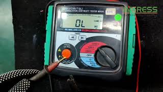 REPAIR KYORITSU CONTINUITY TESTER 3005A  INGRESS MALAYSIA [upl. by Vorfeld]