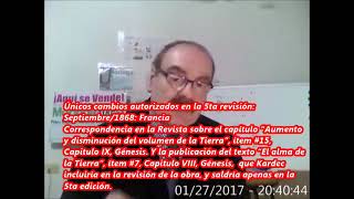 Compendio de fechas y la explicación de la 5ta Edición 2nda Revisión libro Génesis Soy Espírita [upl. by Adaj641]