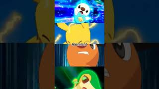 Oshawott vs Snivy vs Pikachu vs tepig pokemon onova [upl. by Nais]