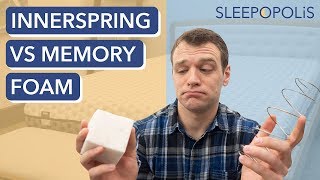 Innerspring vs Memory Foam Mattresses  Which Is Better For You [upl. by Enylecoj]