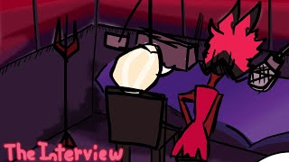 The Interview  Hazbin Hotel Comic Dub [upl. by Surbeck]