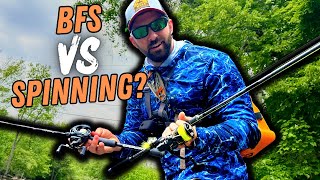 Is BFS Fishing A Scam BFS VS Spinning Reel On The Water Showdown [upl. by Remus543]