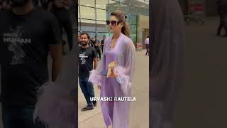 Urvashi Rautela Leaving For IIFA Awards 2024 urvashirautela bollywoodspicynews [upl. by Wyndham]