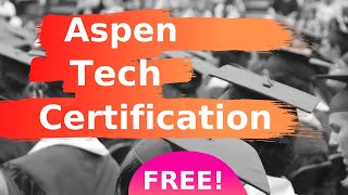 Getting Aspen Plus amp HYSYS Certification for FREE [upl. by Felicia]