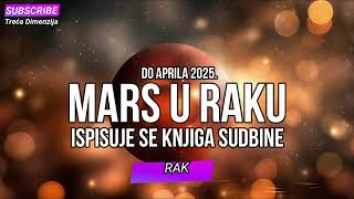 Ispisuje se knjiga SUDBINE  Šta će nam Mars u Raku donijeti od 4 septembra do 19 aprila 2025 [upl. by Blasien]