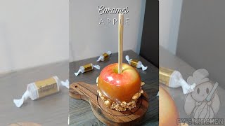 3 Ingredients Caramel Apples 🍎 [upl. by Ahsiem]