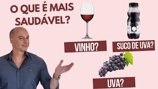 O Que é Melhor Vinho Suco ou a Uva  Dr Moacir Rosa [upl. by Noterb]