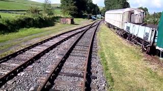 Kirkby Stephen East Station Stainmore Railway Cumbria [upl. by Ihsakat]