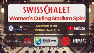 Zoe Schwaller vs Paulette Brown  Draw 2  Swiss Chalet Womens Curling Stadium Spiel 1 [upl. by Groome]