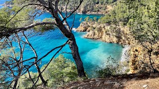 A nice hike near Bandol at the Calanque of Port dAlon in January  South of France [upl. by Zosema]