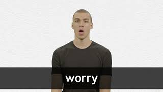 How to pronounce WORRY in American English [upl. by Shayla]