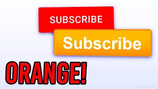 YouTube Used To Have ORANGE Subscribe Buttons [upl. by Marcellus]