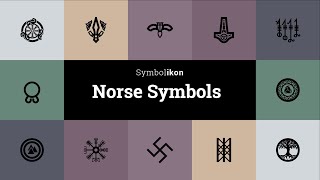 Norse Symbols  Norse Icons  Viking Symbols  Viking Icons  Nordic Symbols  North Europe Symbols [upl. by Ardnuasak951]