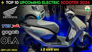 ⚡TOP 10 Best Upcoming EV 2024  Upcoming Electric Scooter  Best Electric scooter  Ev Auto gyan [upl. by Henriette746]