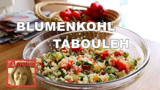 Leckerer BLUMENKOHLCOUSCOUSSALAT rohvegan low carb Kisir Tabouleh Canans Rezepte [upl. by Navak628]