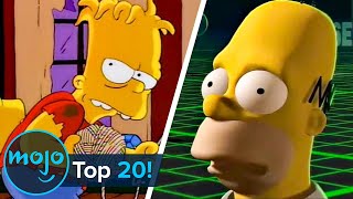 Top 20 Best Simpsons Treehouse of Horror Stories [upl. by Uzia]