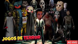 JOGOS DE TERROR AO VIVO [upl. by Enrobialc]