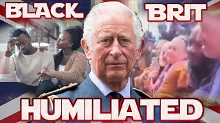 Black Brit Humiliates Himself After King Charles Refuses To Shake His Hand [upl. by Enaols]