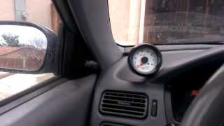 1995 Toyota Tercel Tachometer Installed [upl. by Eem]