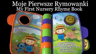 Moje Pierwsze Rymowanki Vtech Musical My First Nursery Rhyme Musical Book [upl. by Drye]