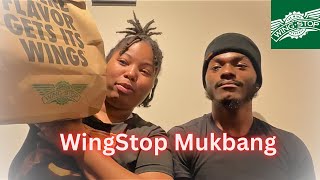 WingStop Mukbang w boyfriend [upl. by Felipa]