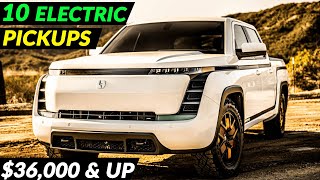 10 Electric Pickup Trucks to hit US Streets Soon  Its Happening [upl. by Waller]