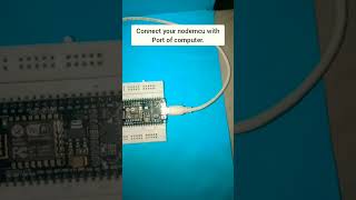 How To Upload Code In NodeMCU  ESP8266 IoT electronicsiot [upl. by Oliver275]