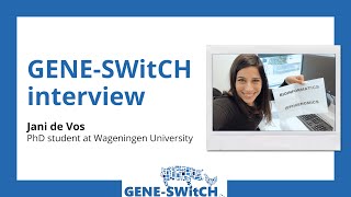 GENESWitCH Interview with Jani de VOS [upl. by Ricca]