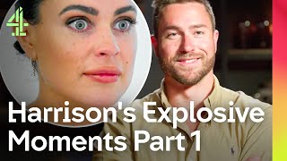 harrisons most chaotic moments part 1  married at first sight australia  4 reality [upl. by Shirlie]