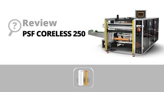 Automatic Coreless Rewinder PSF CORELESS 250 [upl. by Eicyal588]