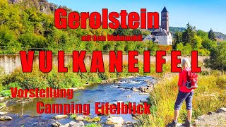 Vulkaneifel mit dem Wohnmobil Gerolstein Vorstellung Camping Eifelblick WohnmobilReisebericht [upl. by Yole]